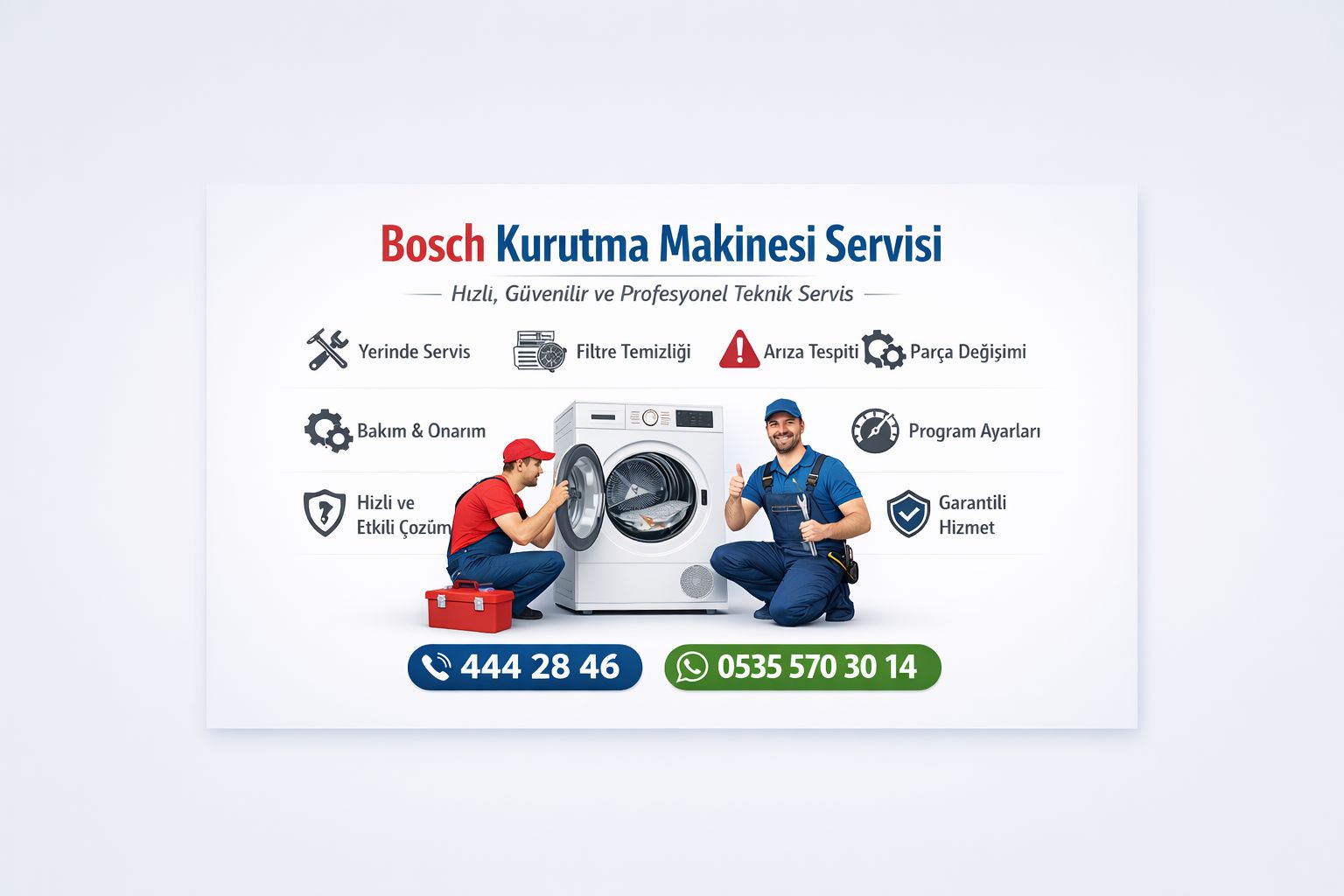 Bosch Kurutma Makinesi Servisi 
